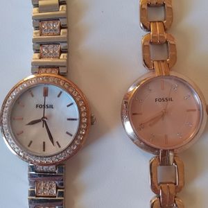 2 Fossil Watches